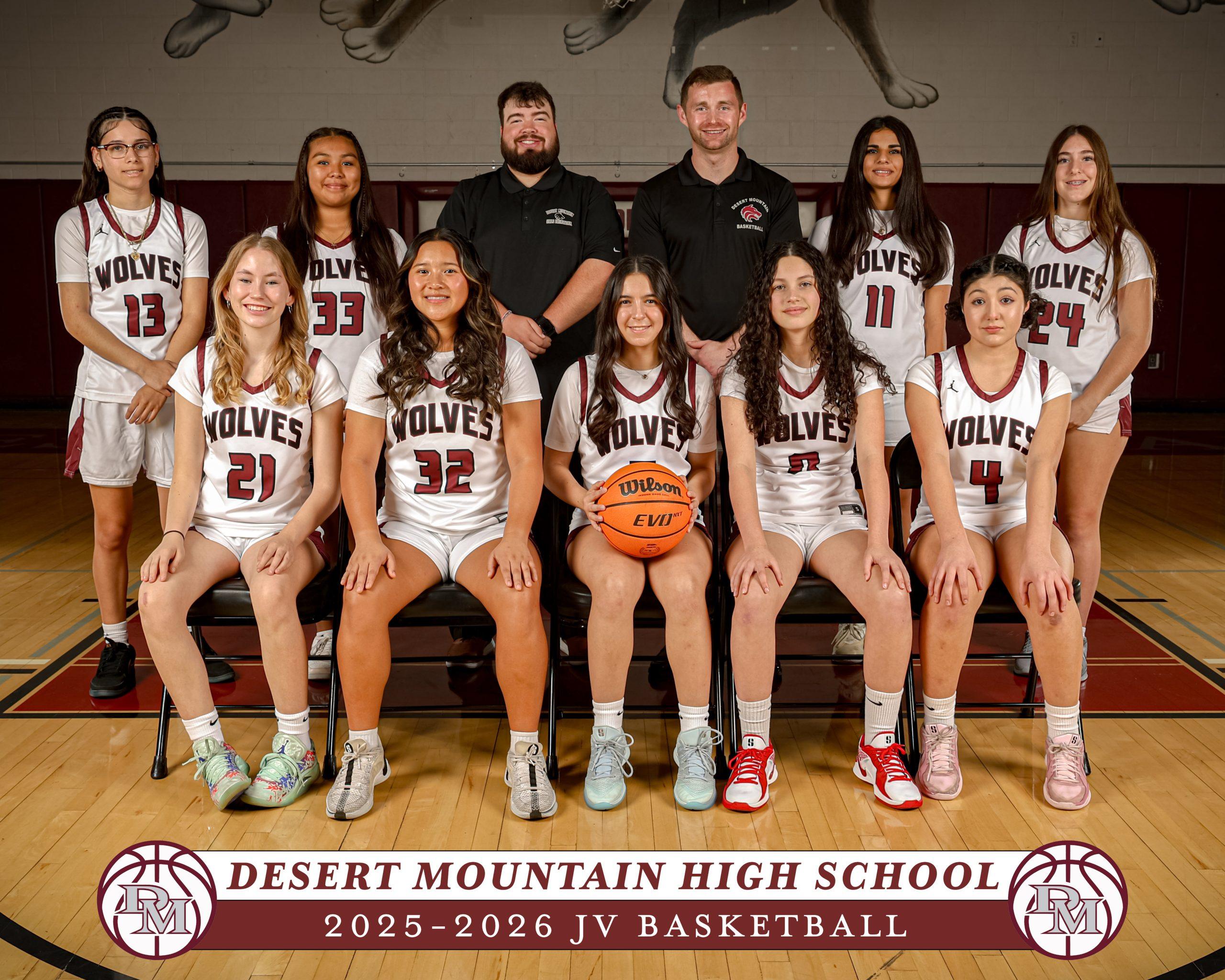 2025-2026 DMHS Girls Basketball JV